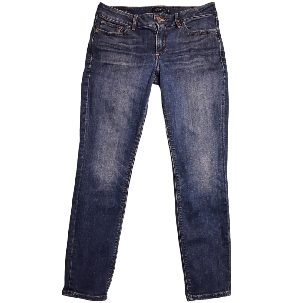 Lucky Brand Lolita Capri Low Rise Blue Jeans SZ 4/27